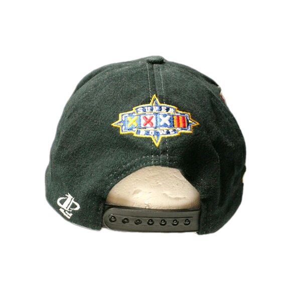 Vintage Denver Broncos Super Bowl XXXII Champions Snapback Hat Cap NFL Black - Picture 3 of 9